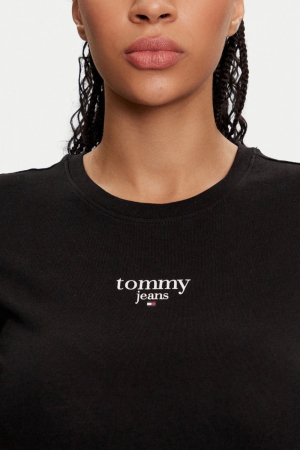 Tricou Dama, Tommy Hilfiger, Decolteu la baza gâtului, Bumbac [3]