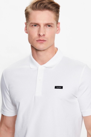 Tricou polo barbati, Calvin Klein, Bumbac, Logo [3]