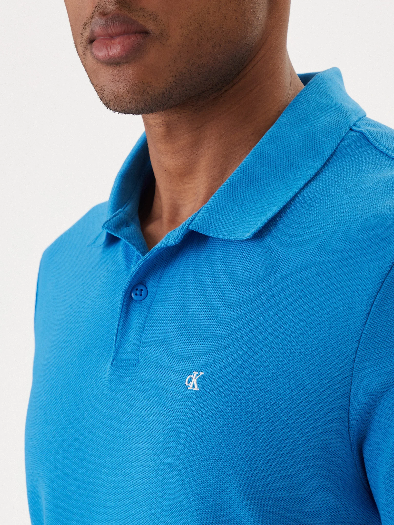 Tricou polo bărbați, Calvin Klein, Bumbac, Mini Logo [4]
