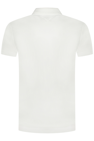 Tricou polo barbati, Tommy Hilfiger, Alb, Logo Brodat, Bumbac [4]