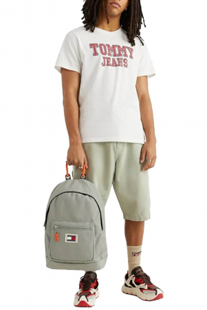 Tricou Tommy Hilfiger Jeans Essential - DM0DM16405-YBR Alb XL INTL [2]