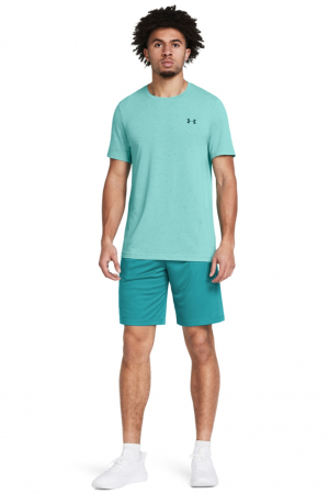 Under Armour, Pantaloni scurți bărbați, Logo, Pentru antrenament Tech™, Albastru aquamarin [3]