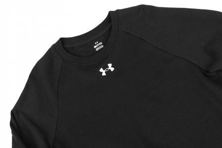 Under Armour, Bluza Bărbați, Logo Brodat, Cu decolteu la baza gatului, Maneci raglan, Fitness Rival [4]