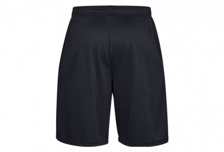 Under Armour, Pantaloni scurti, Cu buzunare laterale, Pentru fitness Tech, Negru [5]