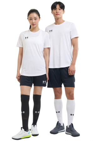 Under Armour, Pantaloni scurti unisex, Pentru fotbal, Negru