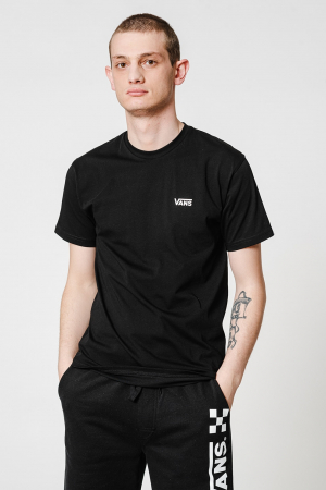 Vans, Tricou Bărbați, Regular fit, Din bumbac cu detaliu logo, Negru, M [3]