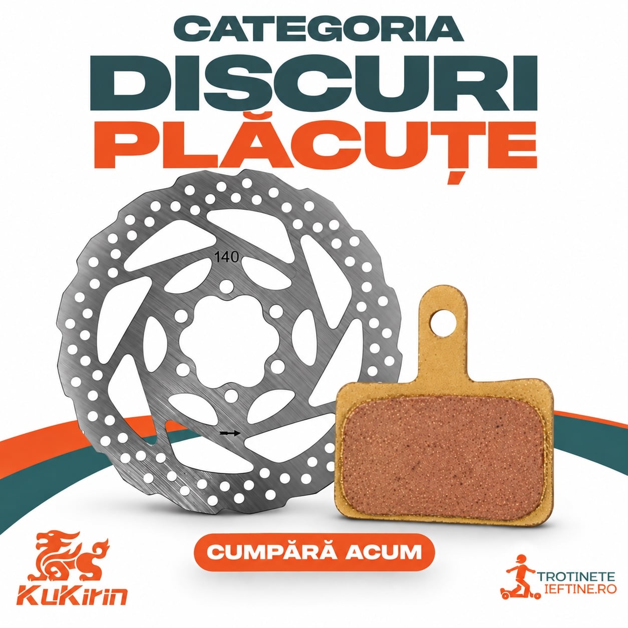 Disc si placute frana