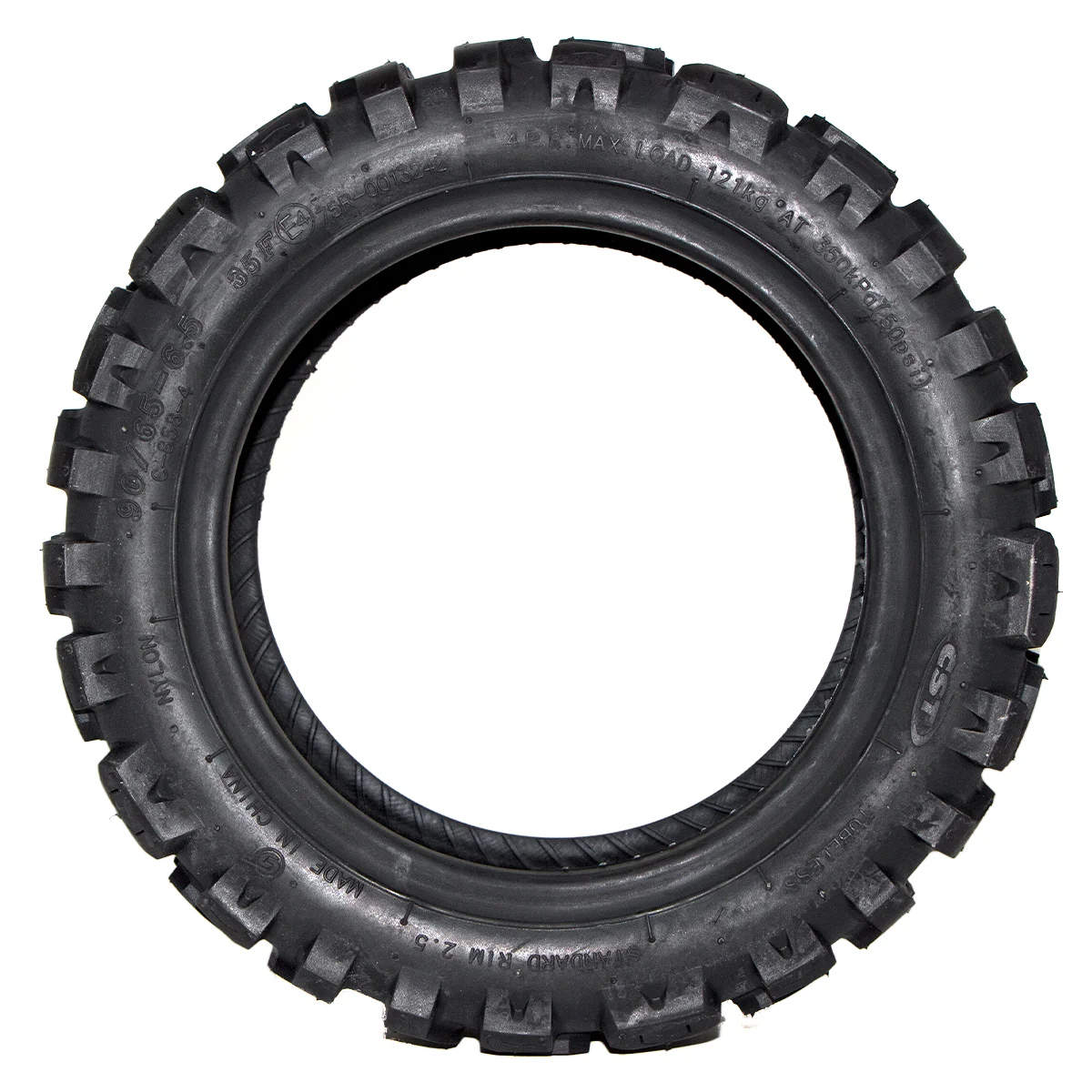 11×3 Cauciuc Tubeless Off-Road  (90/65-6.5) [CST] Tubetype [2]
