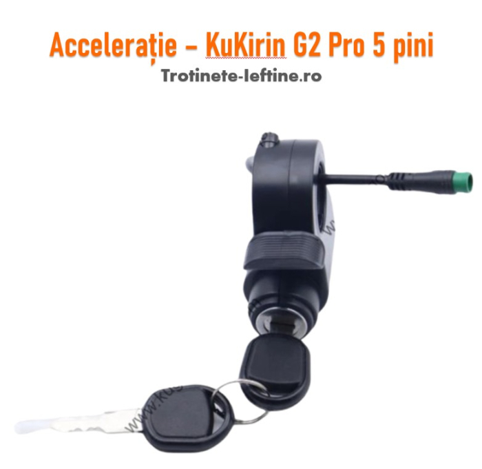 Accelerație KuKirin G2 Pro 5 pini cu Cheie – Piese Trotinete Electrice [1]