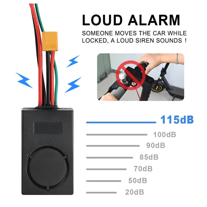 Alarma antifurt 36V pentru trotineta electrica Xiaomi 36V (utilizare maxima 36V) [4]