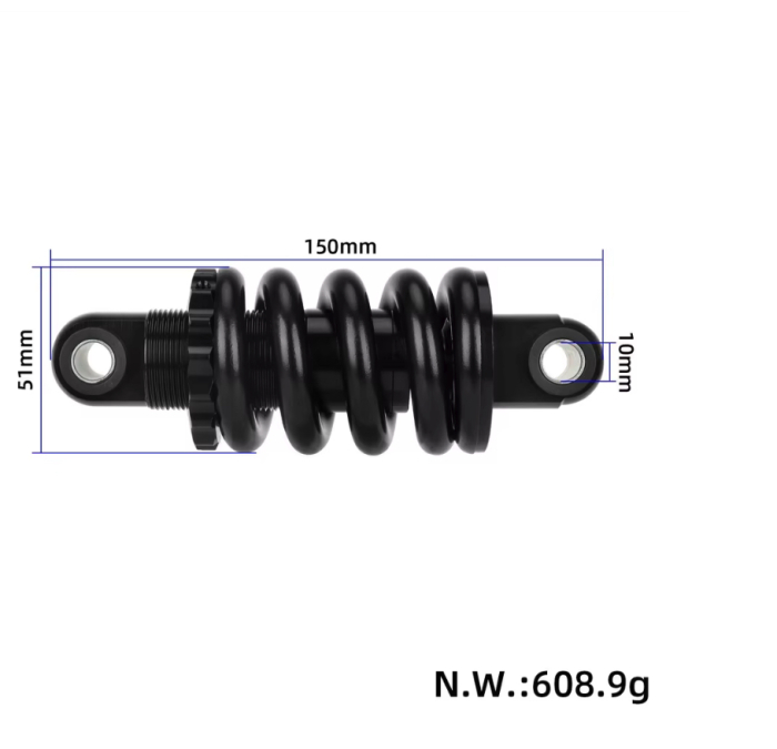 Amortizor spate original KuKirin G2 B Version pentru trotinetă electrică, compatibil și cu varianta A. [2]