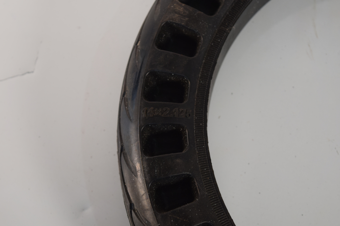 Anvelopă plină 14x2.125 pentru trotinetă / bicicletă, anti-pană, durabilă [3]