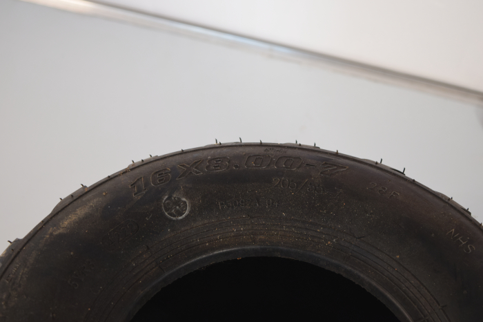 Anvelopă 16x8.00-7 ATV / kart / utilitar, profil off-road, tracțiune mare [3]
