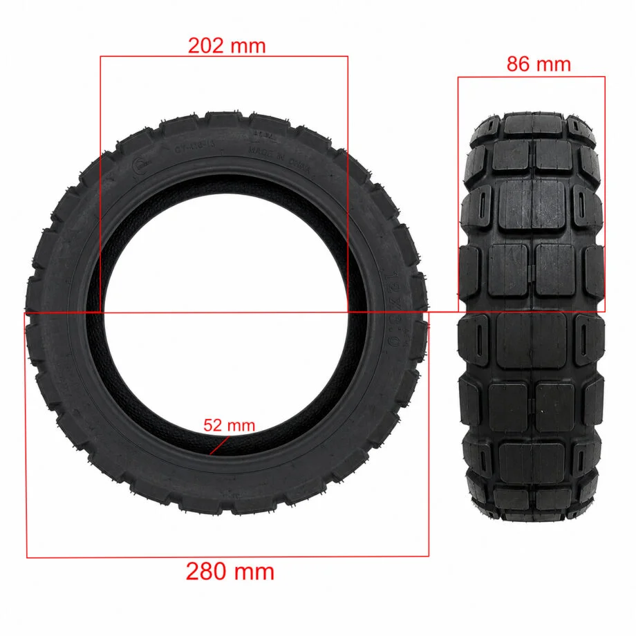 Anvelopă Cordial 12x3.0 Tubeless Off-Road Xiaomi 6 Ultra [2]