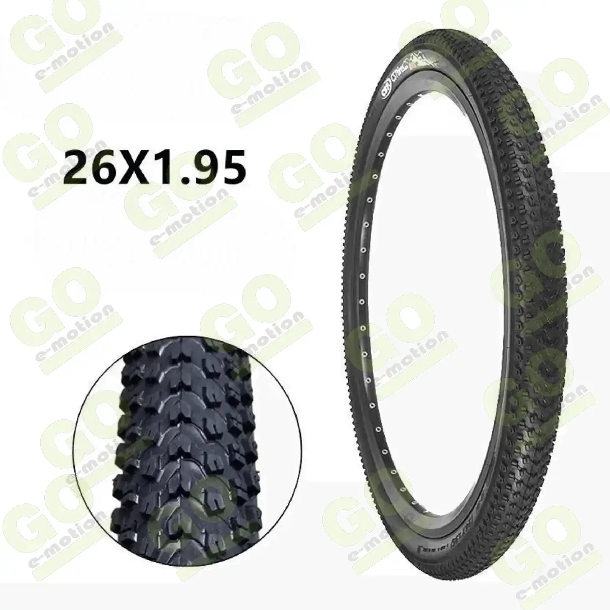 Anvelopa exterioara 26x1.95 CST pentru bicicleta [2]