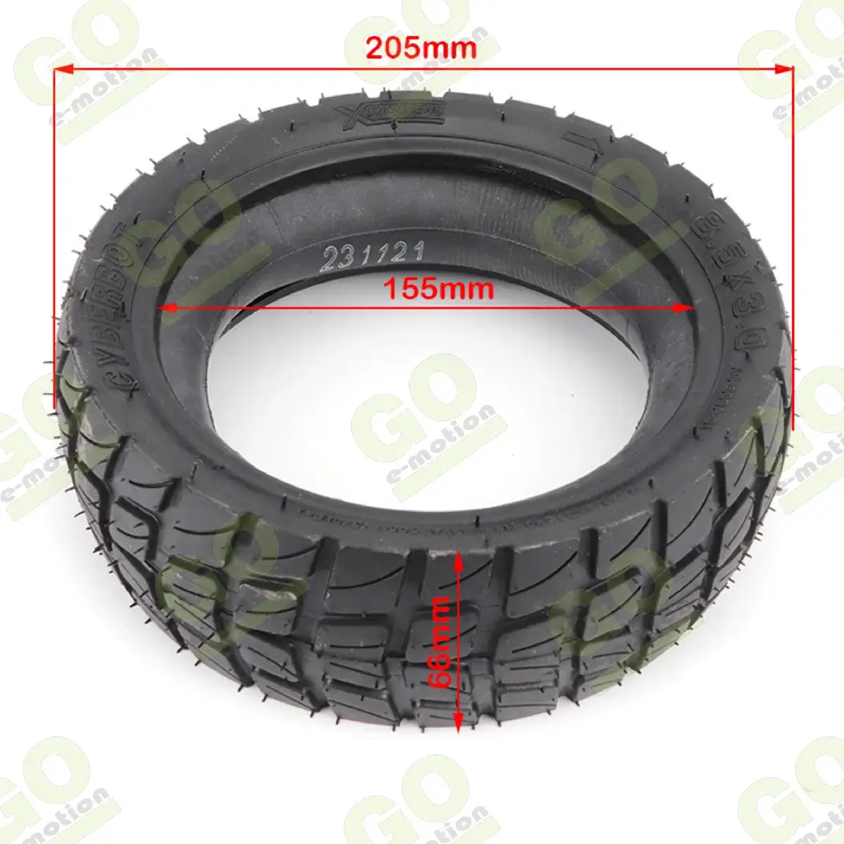 Anvelopa exterioara 8.5х3 KuKirin G2 PRO Off-Road Xuancheng [3]