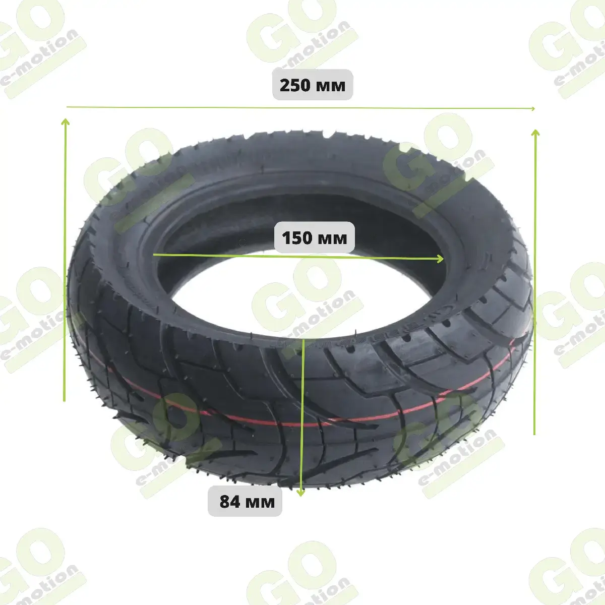 Anvelopa exterioara 80/65-6 10x3.0 TUOVT pentru trotinete Zero, KuGoo, Kaabo, Speedual, Dualtron [3]