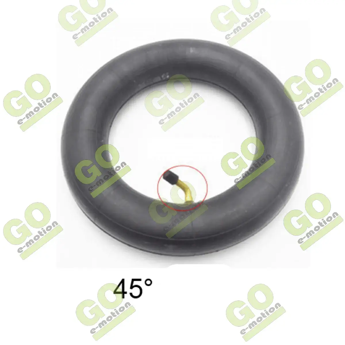 Anvelopa interioara 255x80 10x3 cu supapa curbata 45° pentru scutere KuGoo M4, M4 PRO, Zero 10X [2]