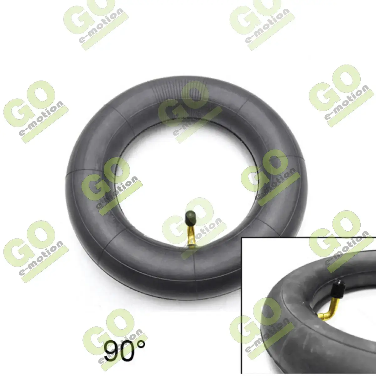 Anvelopa interioara 255x80 10x3 cu supapa curbata 90° pentru scutere KuGoo M4, M4 PRO, Zero 10X [3]