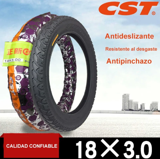 Anvelopă Monociclu Electric 18×3 Tubetype Cityroad [7]