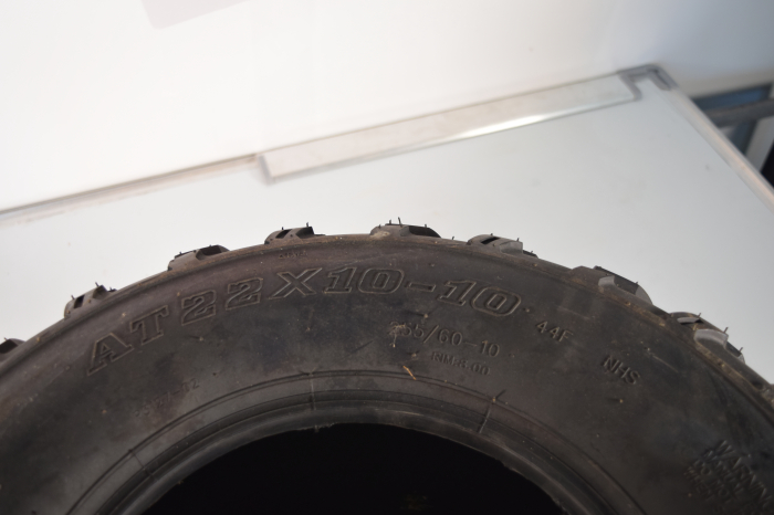 Anvelopă ATV 22x10-10, off-road, tracțiune ridicată pe teren dificil [2]