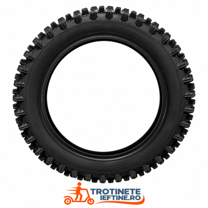 Anvelopa moto 90/100-14 spate, off-road (cross/enduro), profil cu crampoane, janta 14 inch [2]