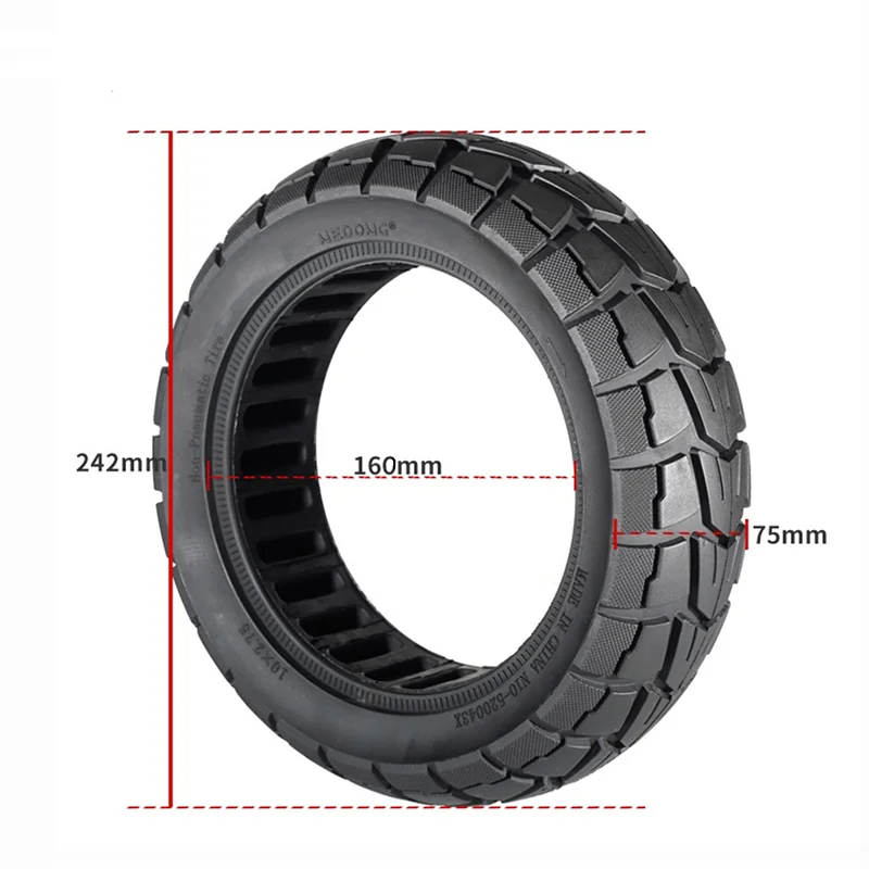 Roată clincher semi-off-road 10×2.75-6.5 Tubeless Xuancheng [2]
