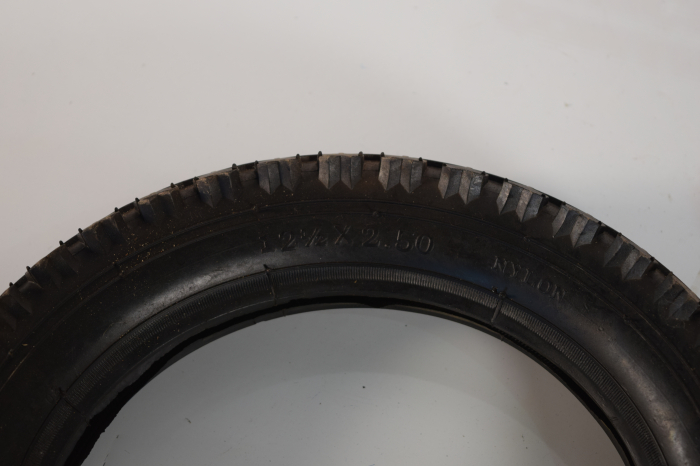 Anvelopă 12.5x2.50 pentru bicicletă copii / trotinetă, profil mixt, rezistentă [3]