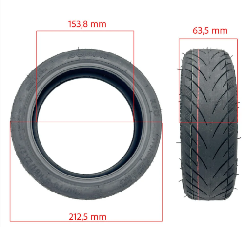 Anvelopă 8.5x2 Tubeless SUNIIK pentru Trotinetă Xiaomi [2]