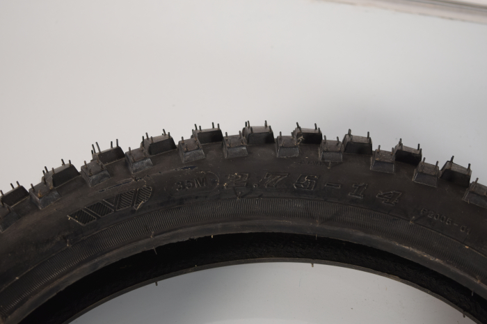 Anvelopă moto 2.75-14, profil off-road (cross/enduro), față/spate [3]