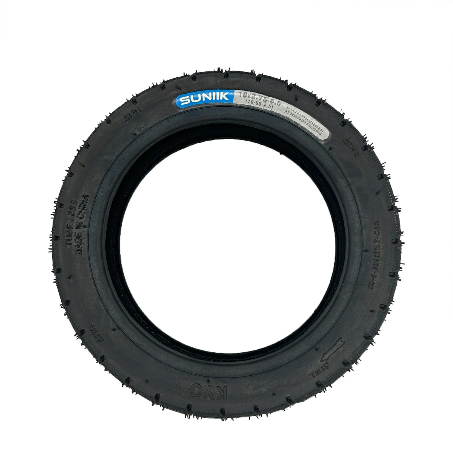 Roată clincher semi-off-road 10×2.75-6.5 Tubeless Xuancheng [2]