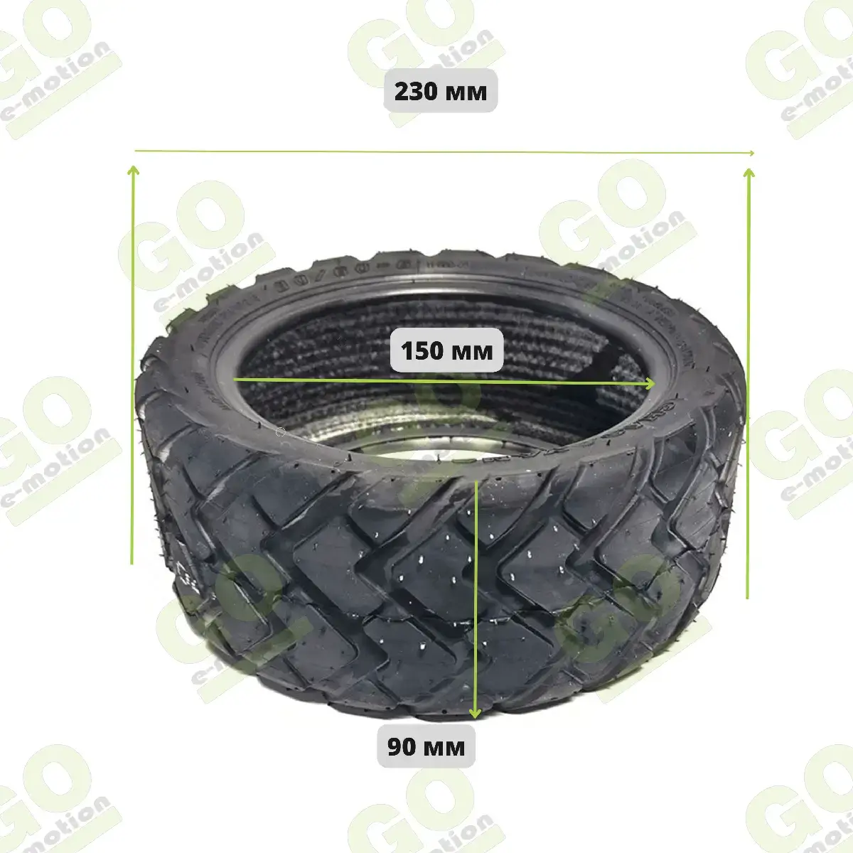 Anvelopa Tubeless 80/60-6 10" EAKIA pentru scutere Dualtron, Speedway, Zero [3]