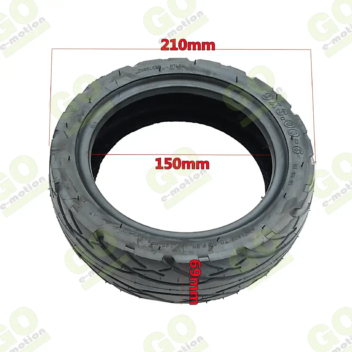 Anvelopa Tubeless 9x3.0-6 inch pentru scuterul Blade Mini Pro [3]