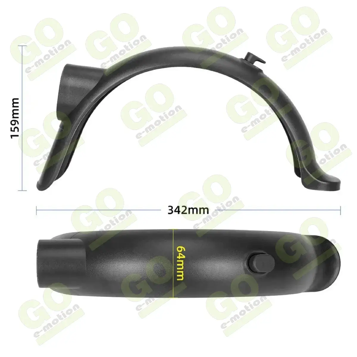 Aparator de noroi spate pentru scuter Xiaomi 4 Pro [4]