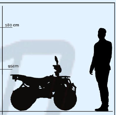 ATV Apollo Commander 125cc 10HP Semi Automat Pornire Electrică 90kmh [3]
