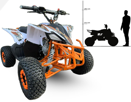 ATX125R Revolt Quad 125CC 9HP 50KMH Semi-Automatic [2]