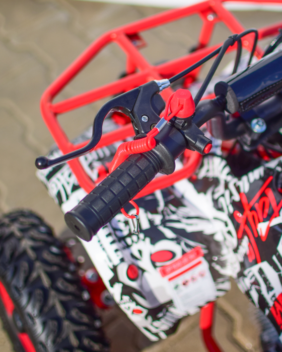 ATX49 Quad 49CC 2-Stroke 35KMH cu Bagage Rack [12]