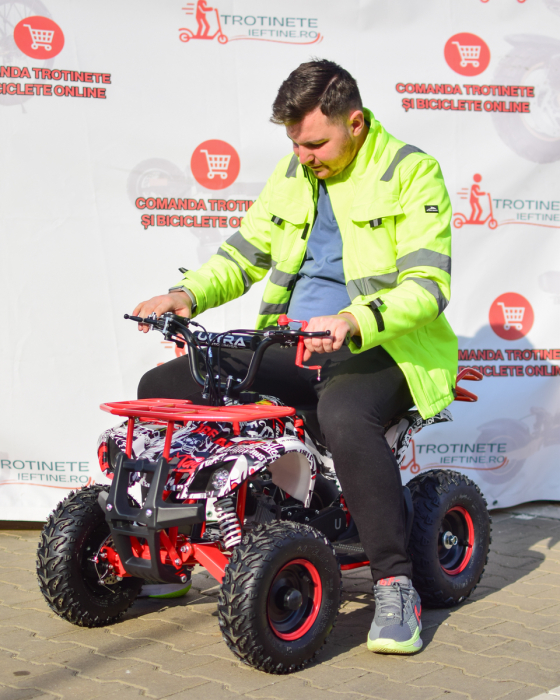 ATX49 Quad 49CC 2-Stroke 35KMH cu Bagage Rack [17]