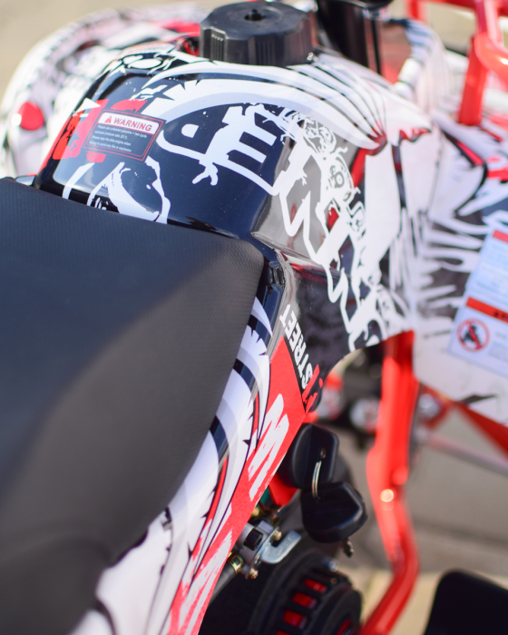 ATX49 Quad 49CC 2-Stroke 35KMH cu Bagage Rack [15]