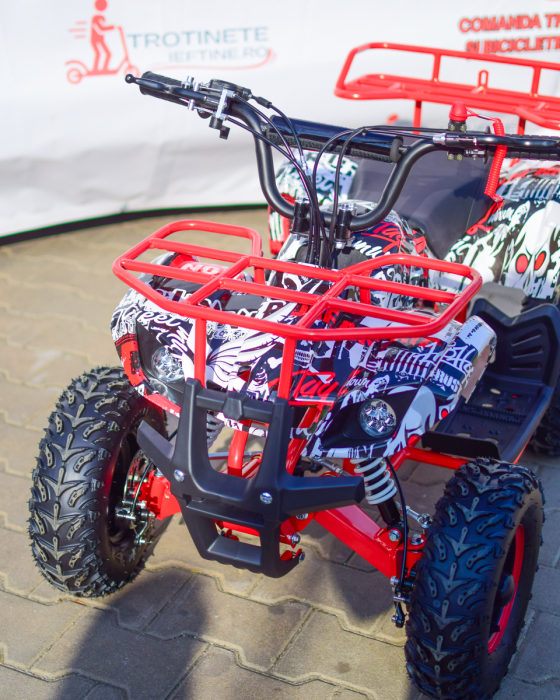 ATX49 Quad 49CC 2-Stroke 35KMH cu Bagage Rack [3]