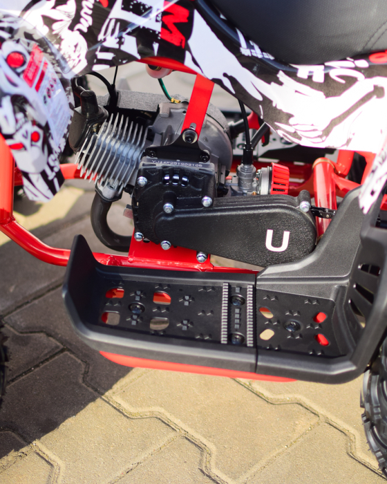 ATX49 Quad 49CC 2-Stroke 35KMH cu Bagage Rack [7]