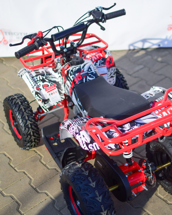 ATX49 Quad 49CC 2-Stroke 35KMH cu Bagage Rack [10]