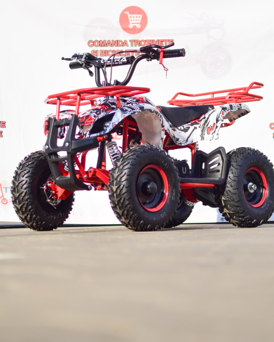 ATX49 Quad 49CC 2-Stroke 35KMH cu Bagage Rack [6]