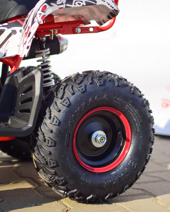 ATX49 Quad 49CC 2-Stroke 35KMH cu Bagage Rack [5]