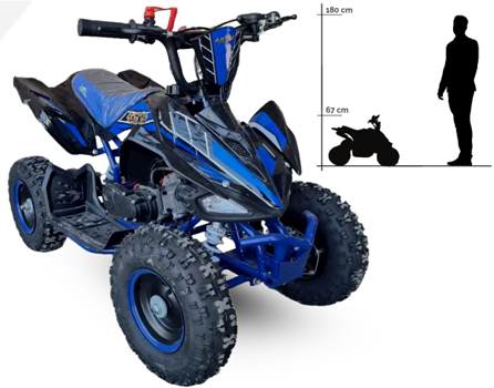 ATX49 Quad 49CC 2-Timpi Benzină pentru Copii [2]