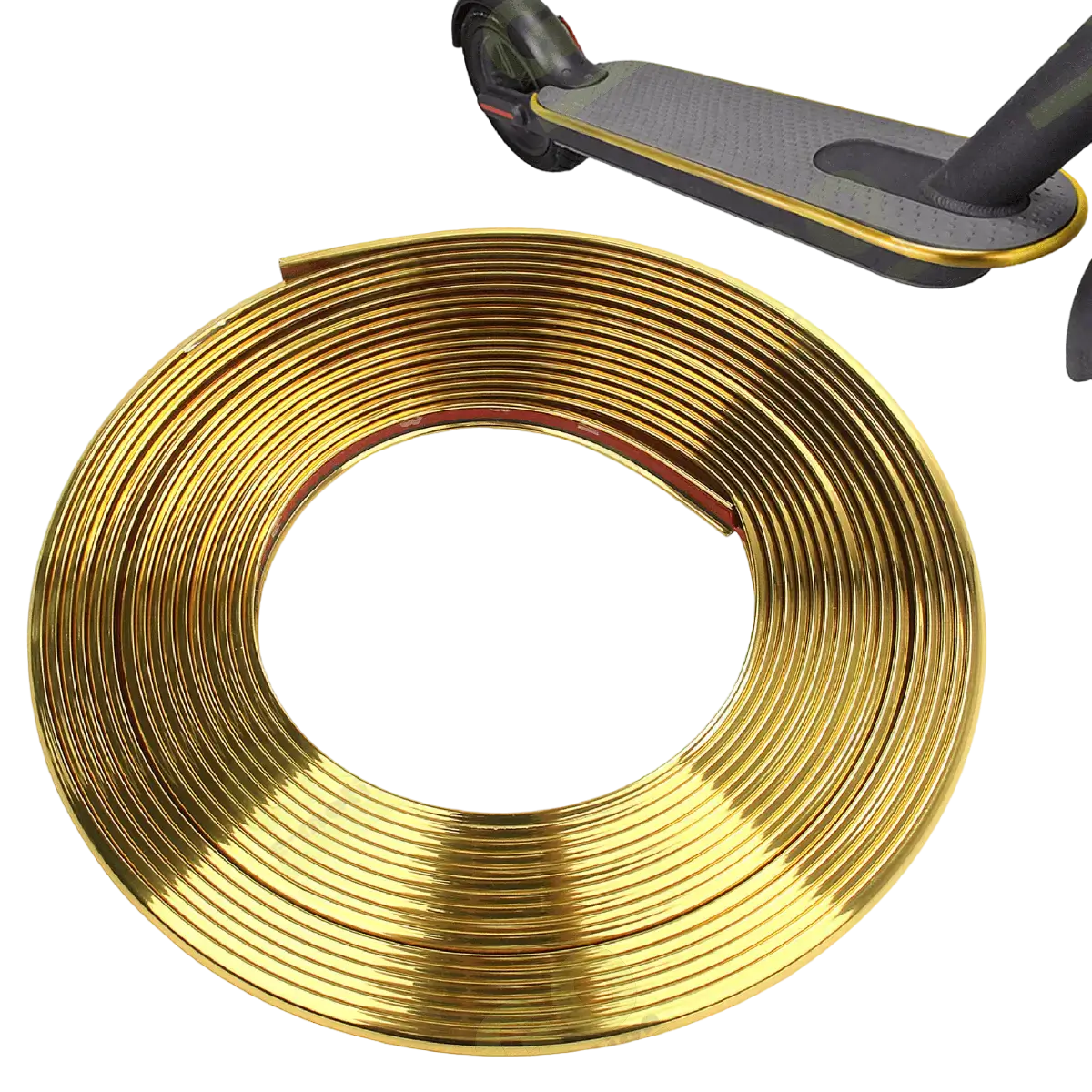 Banda de protectie pentru caroserie scuter/4m/lucios [3]