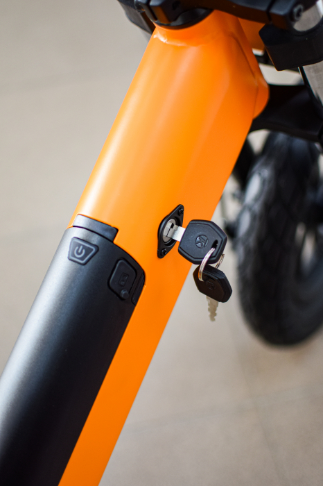 Bicicleta Copii Electrica C1, Anvelopa 12 inch, Motor 200w, 10km autonomie [9]