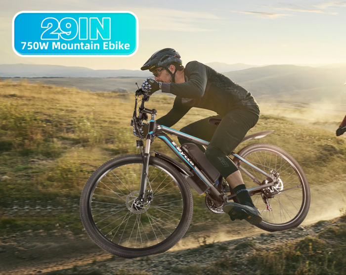 Bicicleta Electrica E8, roti 29 inch, 48V 17,5ah, 750W, 48 km/h [3]