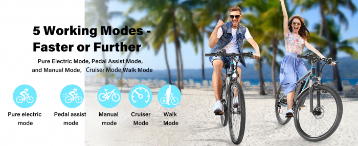 Bicicleta Electrica E8, roti 29 inch, 48V 17,5ah, 750W, 48 km/h [9]