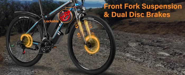 Bicicleta Electrica E8, roti 29 inch, 48V 17,5ah, 750W, 48 km/h [13]